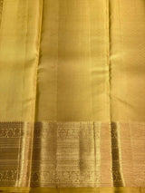 Pastal green and Pink Pure Kanchipuram Silk saree - PPURE71