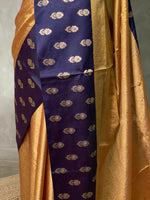 Gold Tissue Banarasi silk saree- AISH3