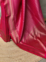 Rani Pink Semi katan silksaree - AISHSK1