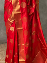 Red Banarasi silksaree - PIH5E