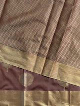 Brown Banarasi silksaree - PIH5F