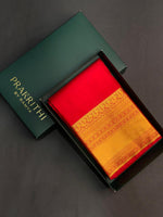 Red kanchipuram silk saree- PSSR198