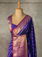 Blue Banarasi saree -BSP3H