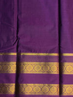 Dark Green and Purple kanchipuram silk saree- PSSR203