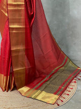 Red banarasi silksaree - AISHCK6-IH