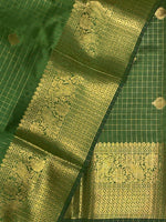 Green banarasi silksaree - AISHCK9B