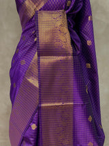 Violet Green banarasi silksaree - AISHCK9L