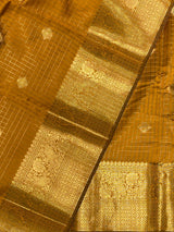 Mustard Yellow banarasi silksaree - AISHCK9D