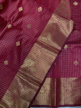 Maroon banarasi silksaree - AISHCK9H