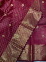 Maroon banarasi silksaree - AISHCK9H
