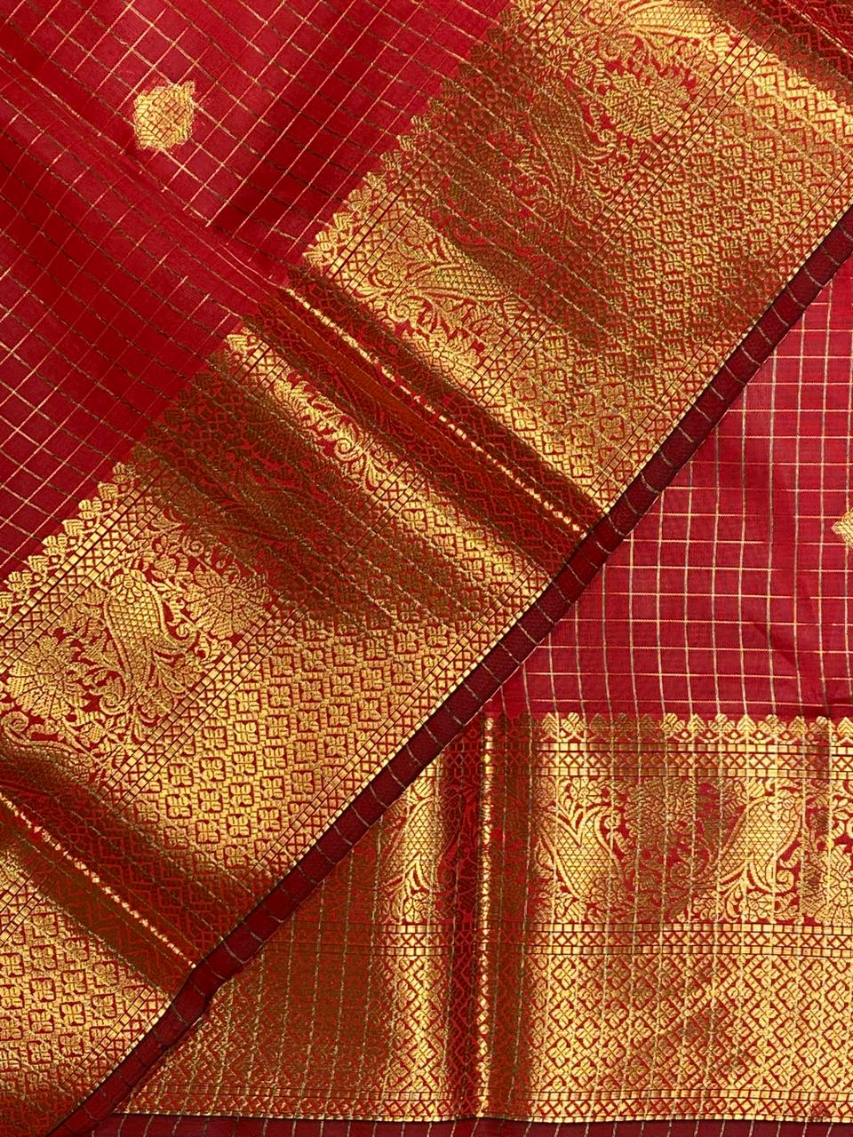 Red banarasi silksaree - AISHCK9I