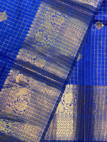Blue Green banarasi silksaree - AISHCK9K