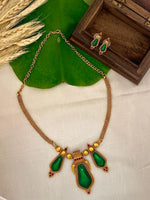 Traditional palakka Necklace- JW2A