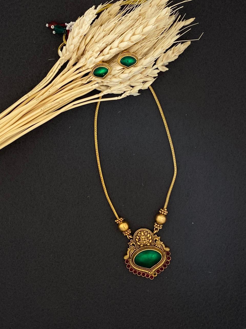 palakka single Necklace- JW76A