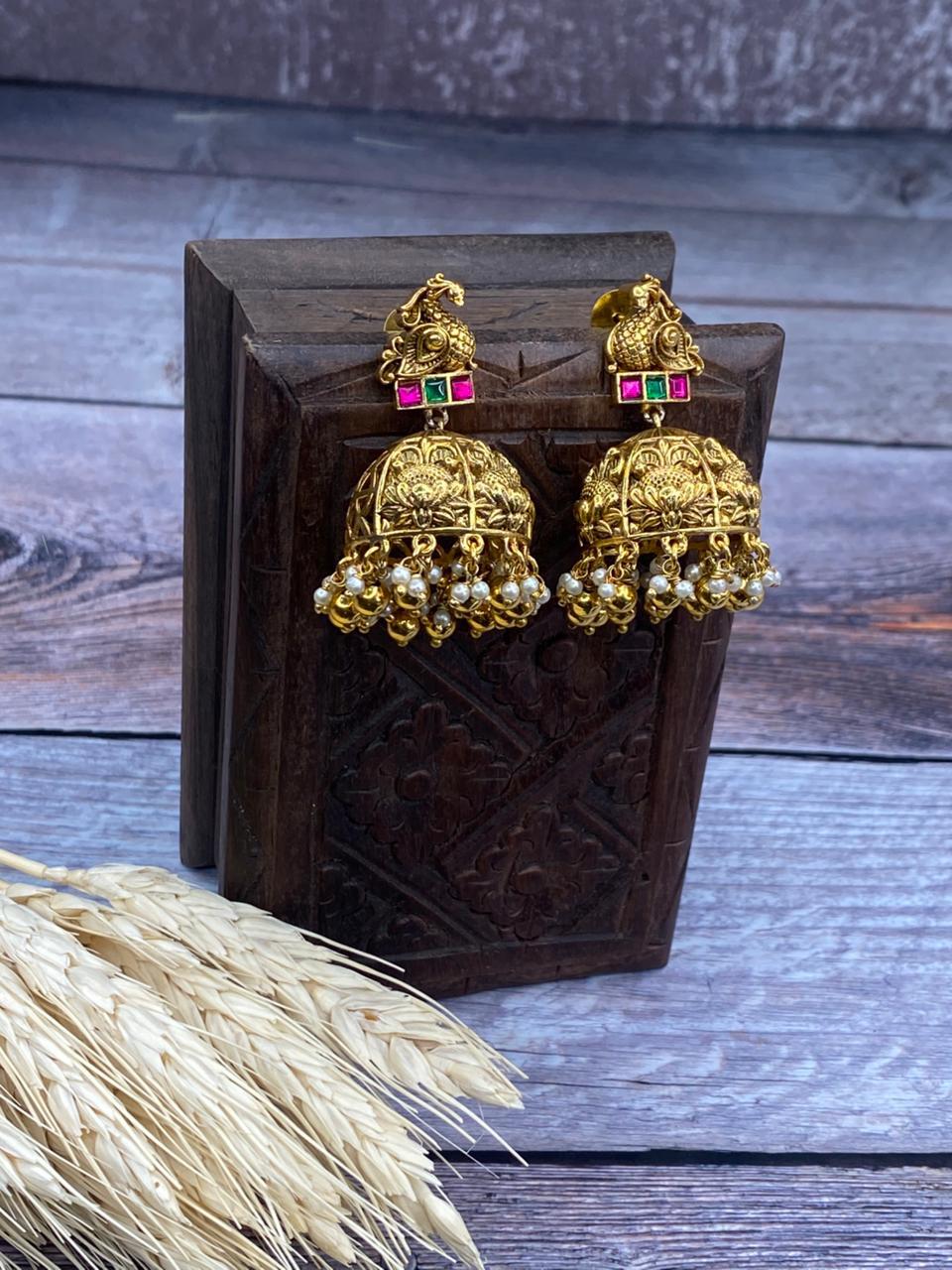 Antique jumka -JWE27A