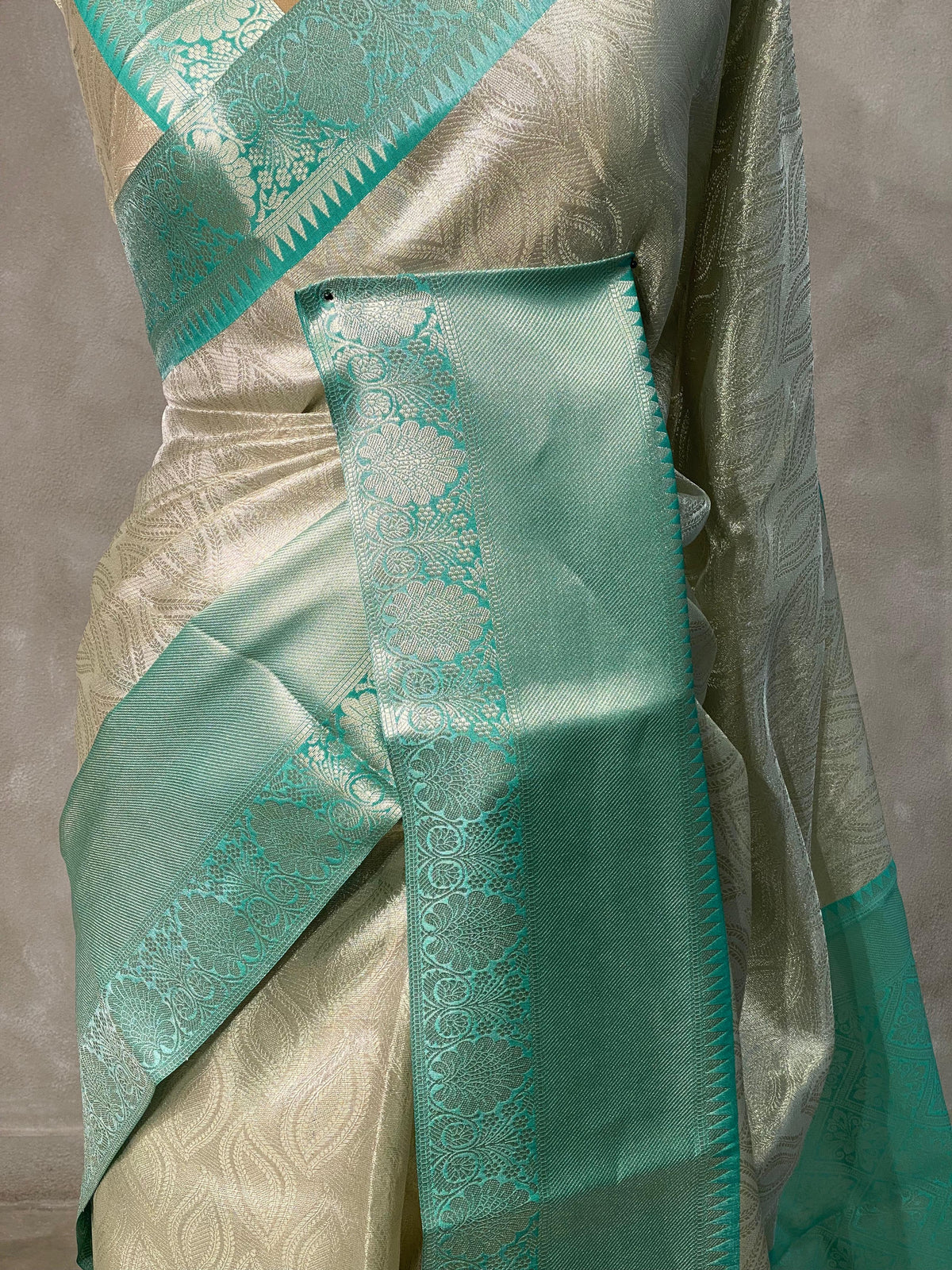 Tissue Banarasi silk saree- PIH39D