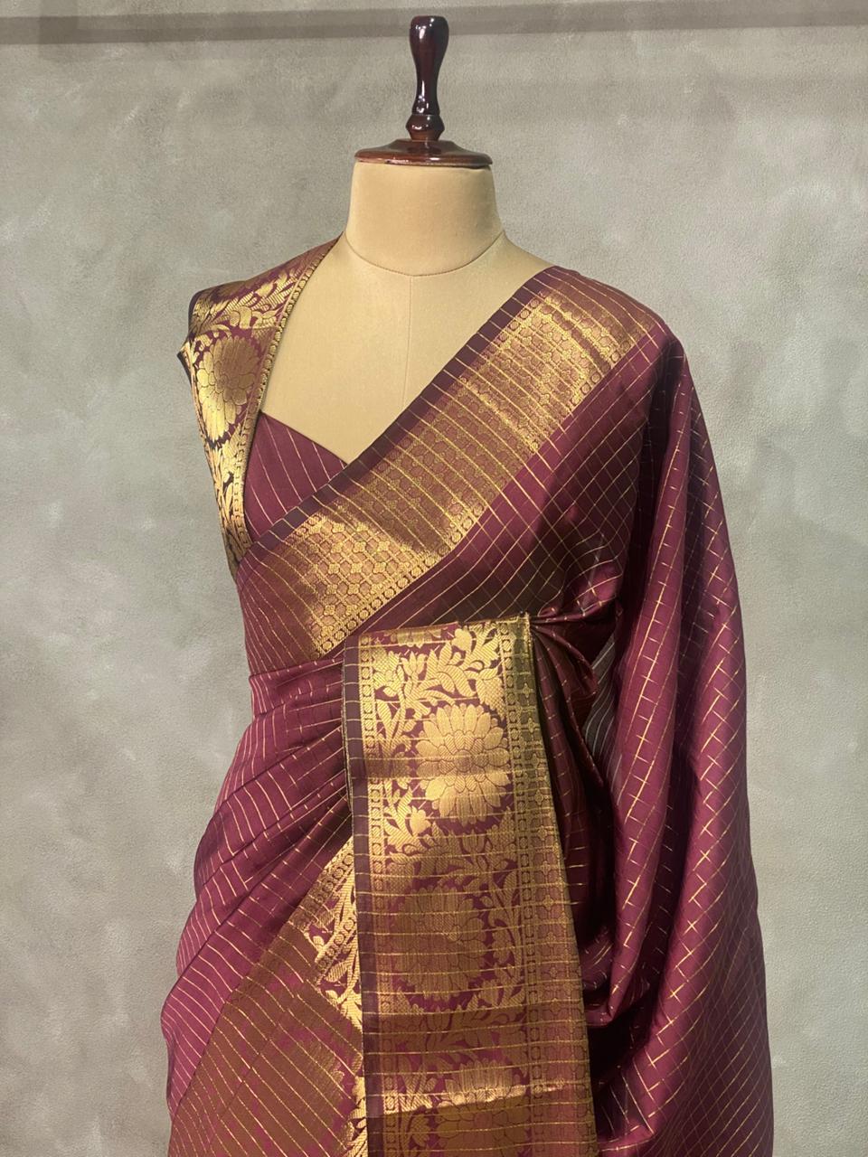 Semi Banarasi saree - LZ9F