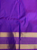 Blue and Violet kanchipuram silk saree- PSSR255