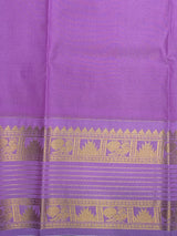 Maroon and Lavender kanchipuram silk saree- PSSR257