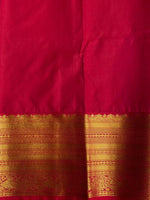 Olive Green and magenta kanchipuram silk saree- PSSR265