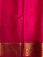 Olive Green and magenta kanchipuram silk saree- PSSR266