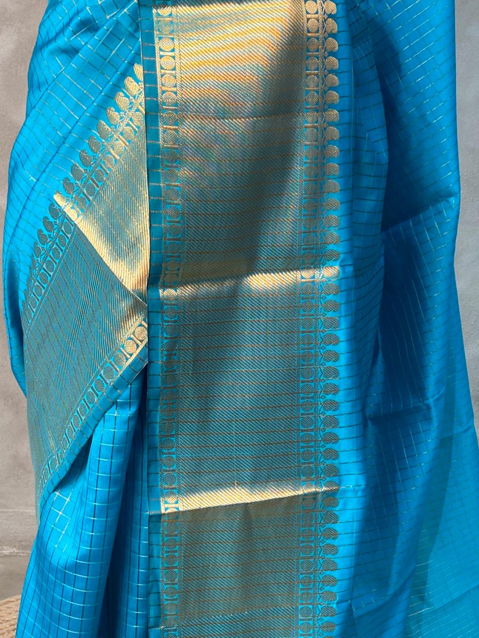 Blue banarasi silksaree - RUK2D