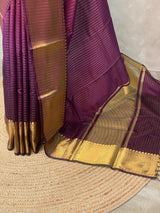 Wine banarasi silksaree - RUK2F