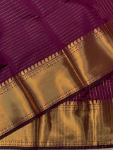 Wine banarasi silksaree - RUK2F