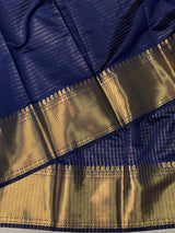 Navy Blue banarasi silksaree - RUK2I -IH
