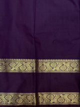 Magenta and Deep purple kanchipuram silk saree- PSSR286
