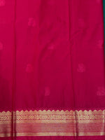 Peacock Green and Magenta kanchipuram silk saree- PSSR249
