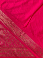 Rani Pink Banarasi Semi katan silksaree - PBAS1