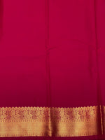Peacock blue and Magenta kanchipuram silk saree- PSSR273
