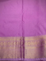 Red and Lilac Pink kanchipuram silk saree- PSSR277