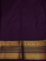 Pinkish Orange and violet kanchipuram silk saree- PSSR281