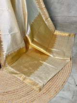 Semi Tussar Saree- ONAM26F