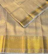 Sandal Bridal kanchipuram silk saree- PBRIDE6