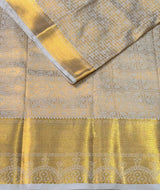 Sandal Bridal kanchipuram silk saree- PBRIDE8