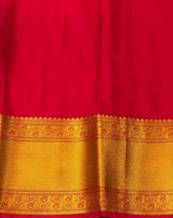 Red Bridal kanchipuram silk saree- PBRIDE10