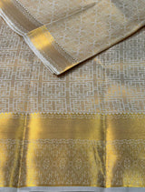 Sandal Bridal kanchipuram silk saree- PBRIDE11