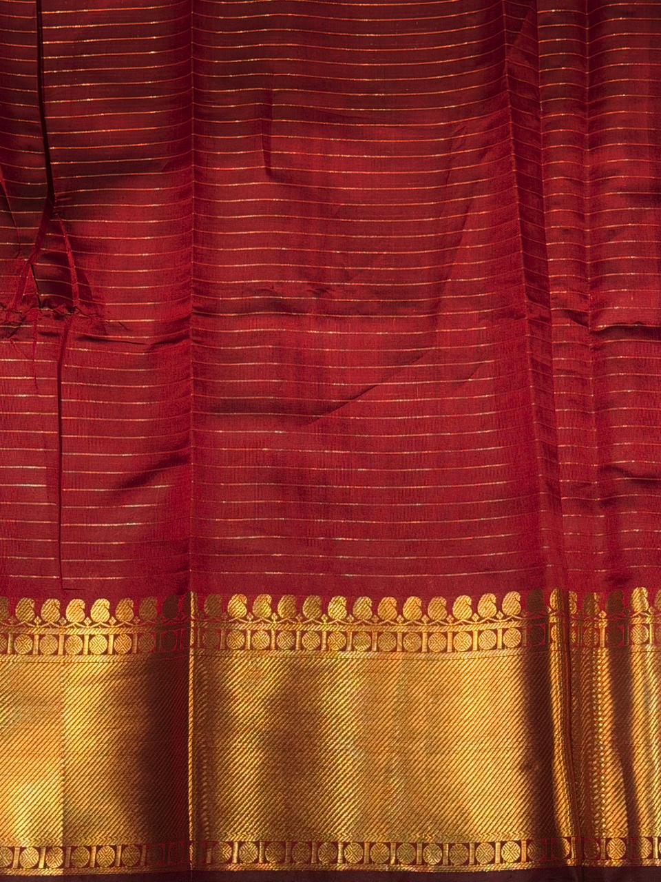 Maroon banarasi silksaree - RUK2Jj