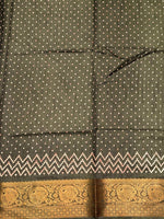 Green Soft Silk Saree - PSSU36