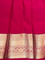 Violet and Rani Pink kanchipuram silk saree- PSSR298