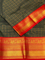 Green and Red kanchipuram silk saree- PSSR304
