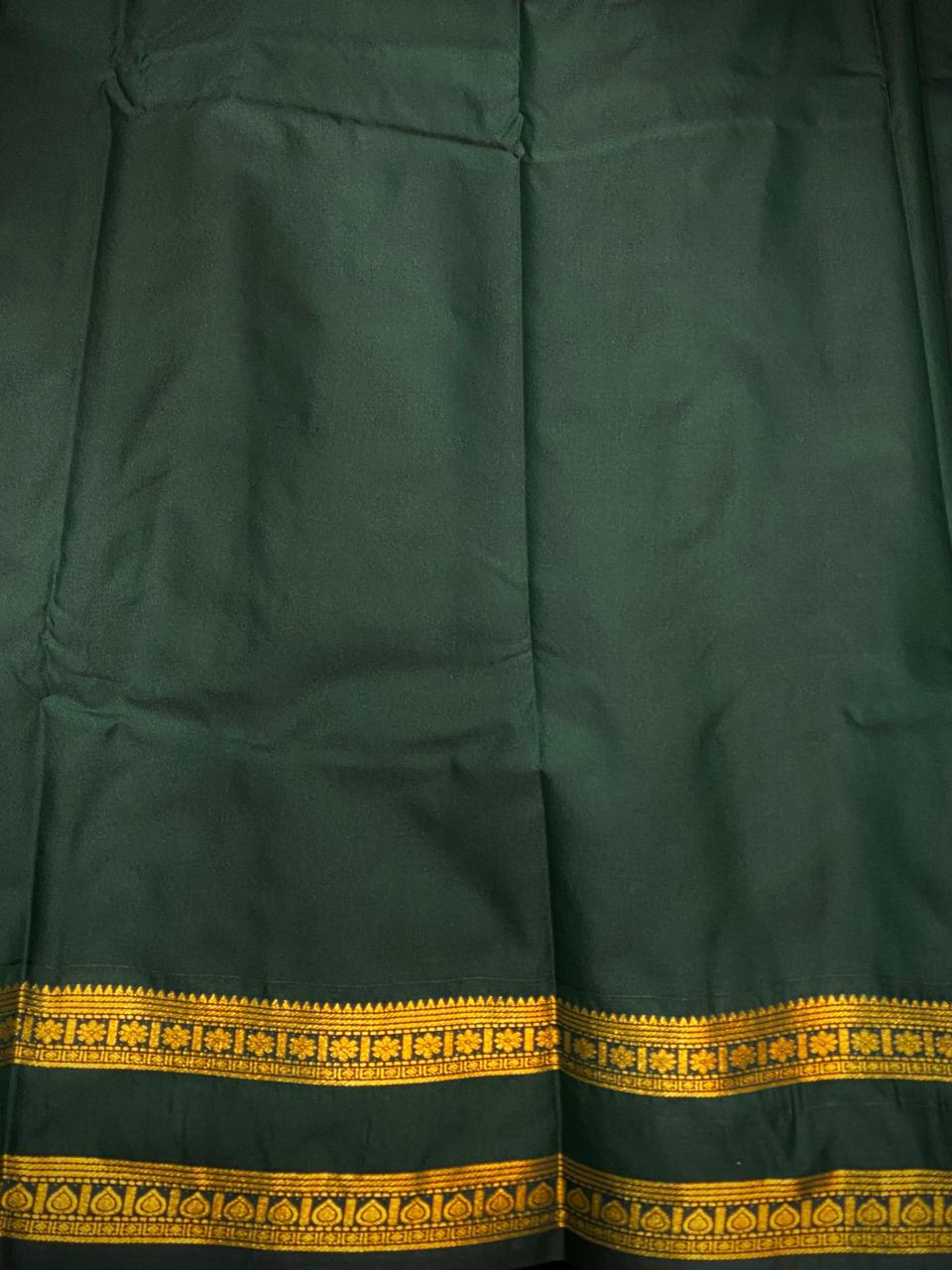 Dark Green kanchipuram silk saree- PSSR308