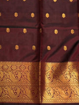 Tri colour Banarasi silk saree -PIH63