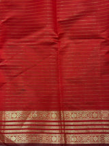 Maroon semi banarasi saree -PIH22E
