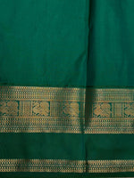 Yellow and Green kanchipuram silk saree- PSSR329