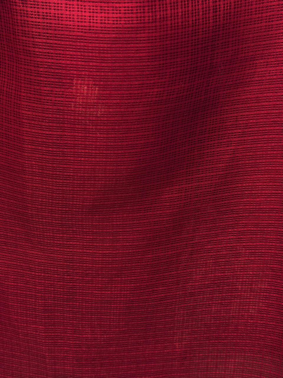Maroon silk kotta saree saree- PBR6