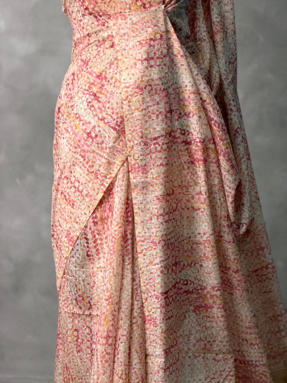 Jamdani Silk cotton saree- PBR4P
